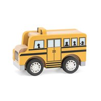 Drevený školský autobus